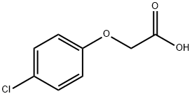 4-Chlorophenoxyacetic acid Structure