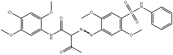 Pigment Yellow 97 Structure