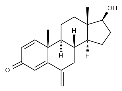 Methylene boldenone Structure