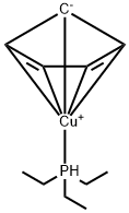 CYCLOPENTADIENYL(TRIETHYLPHOSPHINE)COPPER (I) Structure