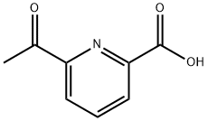 6-Acetylpyridine-2-carboxylic acid Structure
