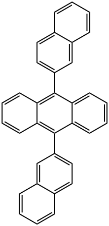9,10-Di(2-naphthyl)anthracene Structure