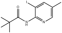 N-(3-Iodo-5-methylpyridin-2-yl)pivalamide Structure