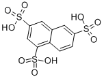 1,3,(6,7)-Naphthalenetrisulfonic acid trisodium salt hydrate Structure