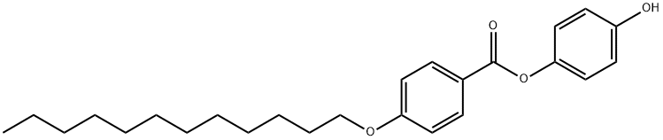 4-Hydroxyphenyl 4-(dodecyloxy)benzoate Structure