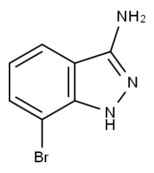 7-Bromo-1H-indazol-3-amine Structure