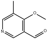 3-Pyridinecarboxaldehyde, 4-methoxy-5-methyl- (9CI) Structure