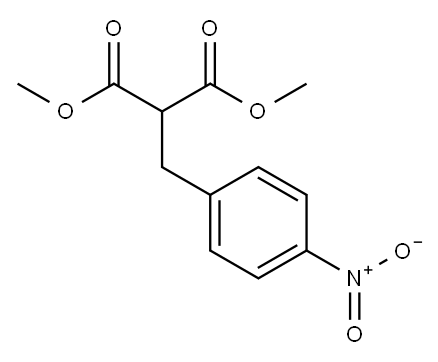 DIMETHYL (4-NITROBENZYL)MALONATE  97 Structure