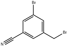 3-Bromo-5-cyanobenzyl bromide Structure