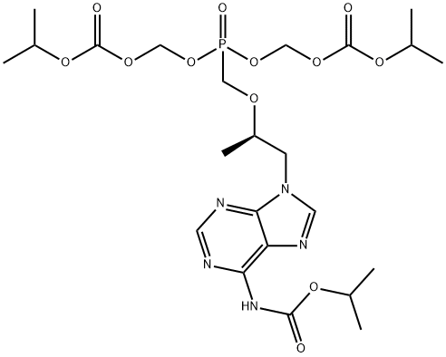 Tenofovir Disoproxil Isopropoxycarbonyl Structure