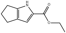 1,4,5,6-tetrahydro-Cyclopenta[b]pyrrole-2-carboxylic acid ethyl ester Structure