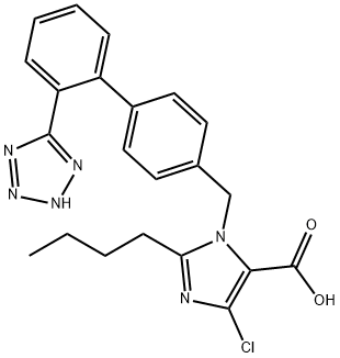 Losartan carboxylic acid Structure