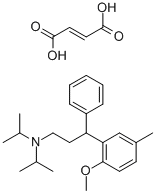 2-[3-[Bis(1-methylethyl)amino]-1-phenyl-propyl]-4-methyl-methoxybenzene fumarate Structure