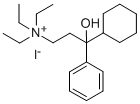 tridihexethyl iodide  Structure