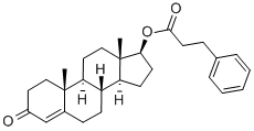 Testosterone phenylpropionate Structure