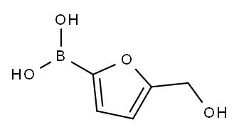 5-(hydroxymethyl)furan-2-ylboronic acid Structure