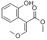 methyl 2-(2′-hydroxy phenyl)-3-methoxy acrylate Structure