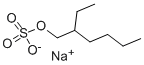 Sodium 2-ethylhexyl sulfate Structure