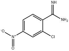 2-chloro-4-nitrobenzamidine Structure