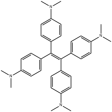 Tetrakis[4-(dimethylamino)phenyl]ethene Structure