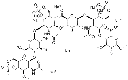 Chondroitin sulfate C sodium salt  Structure