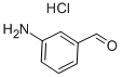 3-AMINO-BENZALDEHYDE HCL Structure