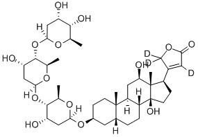 DIGOXIN-D3 Structure