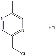2-(chloromethyl)-5-methylpyrazine hydrochloride Structure
