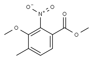 Methyl 3-methoxy-4-methyl-2-nitrobenzoate Structure