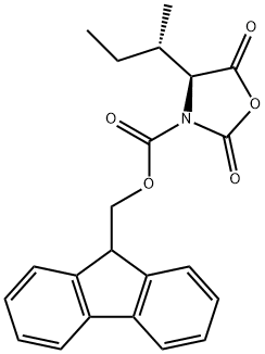 FMOC-ILE-N-CARBOXYANHYDRIDE Structure