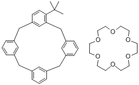 4-TERT-BUTYL-CALIX[4]ARENE-CROWN-6-COMPLEX Structure