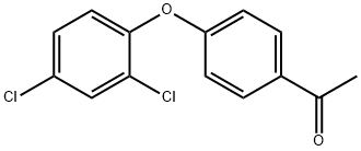 4-ACETYL-2',4'-DICHLOROPHENYL ETHER Structure