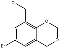 6-BROMO-8-(CHLOROMETHYL)-4H-1,3-BENZODIOXINE Structure
