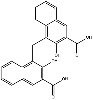 Pamoic acid Structure