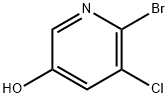 2-Bromo-3-chloro-5-hydroxypyridine  Structure
