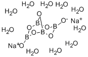 Sodium Borate Decahydrate Structure
