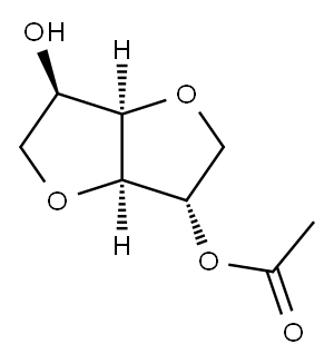 Isosorbide-2-Acetate Structure