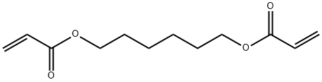 Hexamethylene diacrylate Structure
