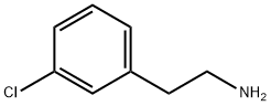 2-(3-Chlorophenyl)ethylamine Structure