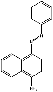 4-PHENYLAZO-1-NAPHTHYLAMINE Structure