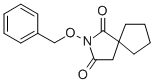 N-(benzyloxy)-2-azaspiro(4.4)nonane-1,3-dione Structure