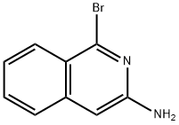 1-BROMOISOQUINOLIN-3-AMINE Structure