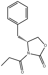 (R)-(-)-4-BENZYL-3-PROPIONYL-2-OXAZOLIDINONE Structure