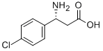 (R)-3-AMINO-3-(4-CHLORO-PHENYL)-PROPIONIC ACID Structure