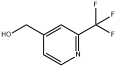 (2-Trifluoromethyl-pyridin-4-yl)-methanol Structure