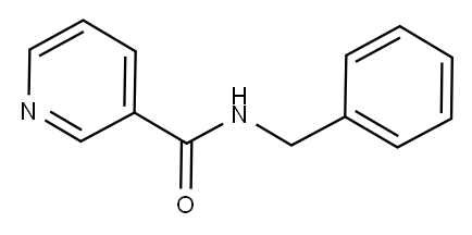 N-BENZYLNICOTINAMIDE Structure