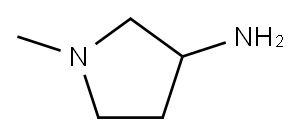 1-METHYLPYRROLIDIN-3-AMINE Structure