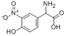 AMINO-(4-HYDROXY-3-NITRO-PHENYL)-ACETIC ACID Structure