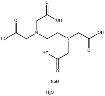 Ethylenediaminetetraacetic acid tetrasodium salt Structure
