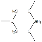 2 4 6-TRIMETHYLCYCLOTRISILOXANE  99 Structure